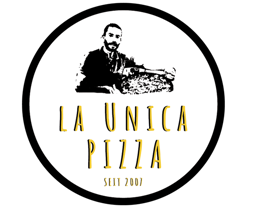 La Unica Pizza logo.